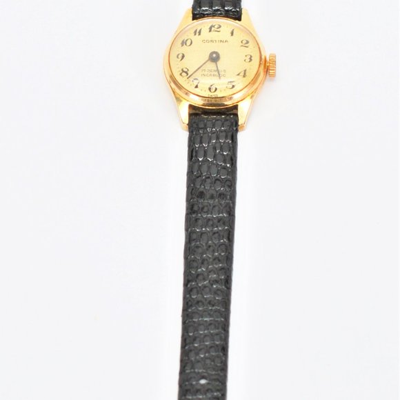 Vintage Swiss Cortina Ladies\' Watch Gold Plated main image 3